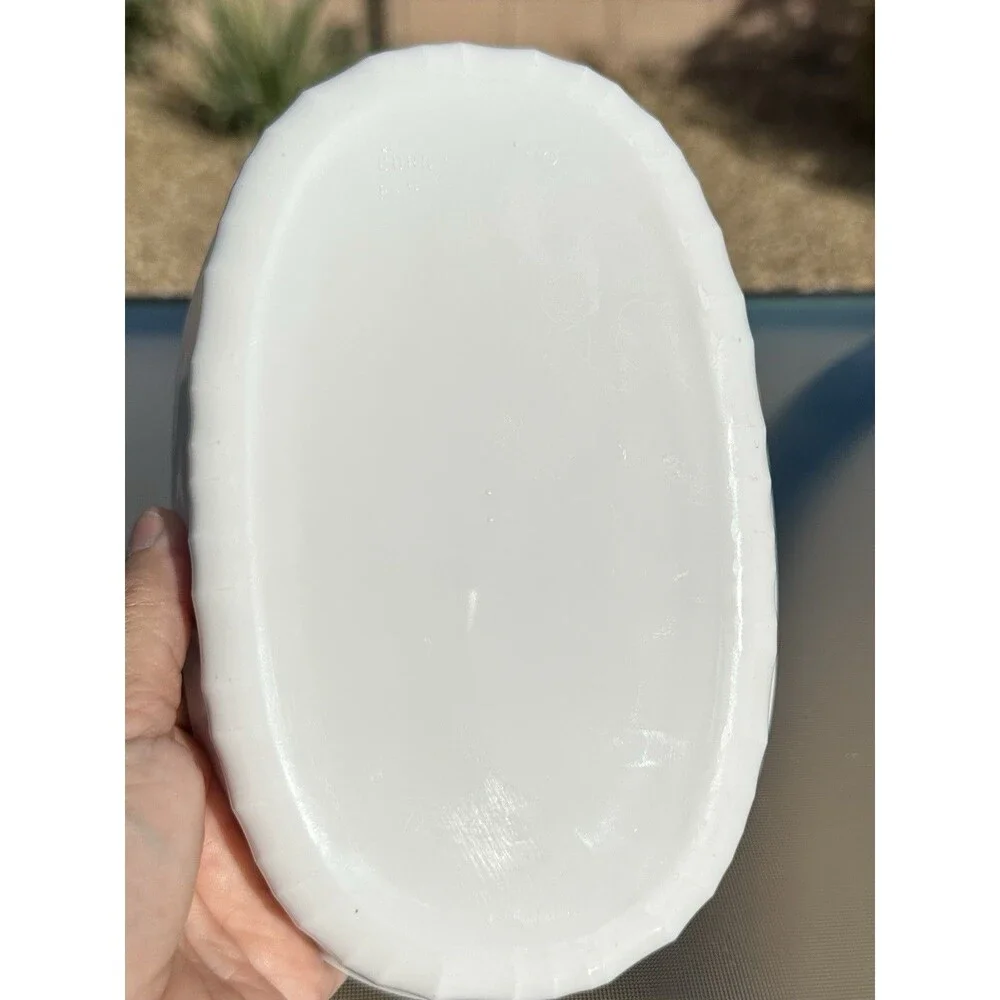 Lot 2 Corning Ware French White Oval Individual Casserole Set Baking Dish F-15-B